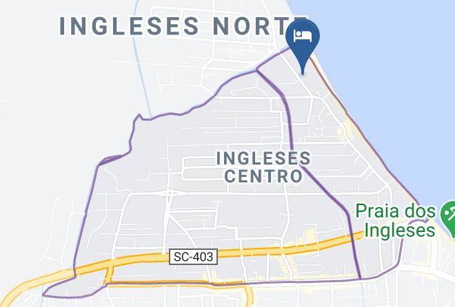 Florianopolis - Hotel Slaviero Essential Ingleses Convention Maps