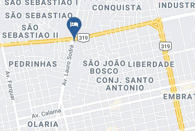 Porto Velho - Hotel Slaviero Essential Porto Velho Maps