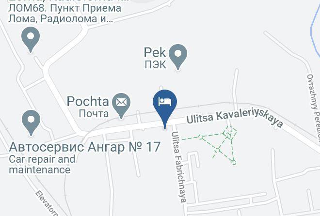 Tambov - Hotel Slavyanskaya Maps