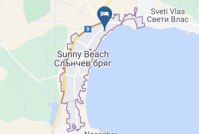 Hotel Slavyanski Map