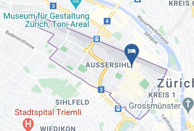 Zurich - Hotel Sleep & Go Maps