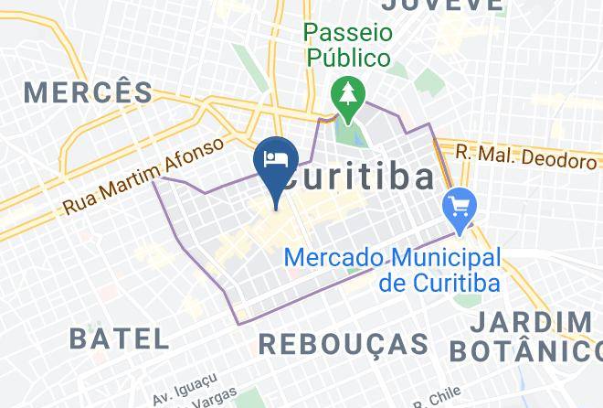 Curitiba - Rede Andrade Braz Hotel Maps