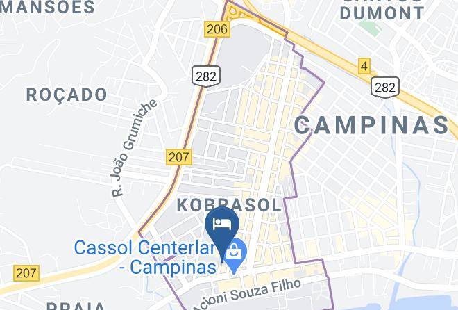 Sao Jose - Hotel Slim Sao Jose Zion Maps