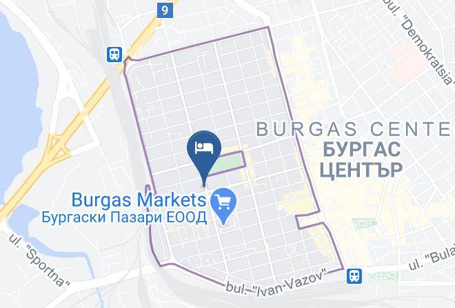 Burgas Zhk Vazrazhdane - Hotel Slivnitsa Maps