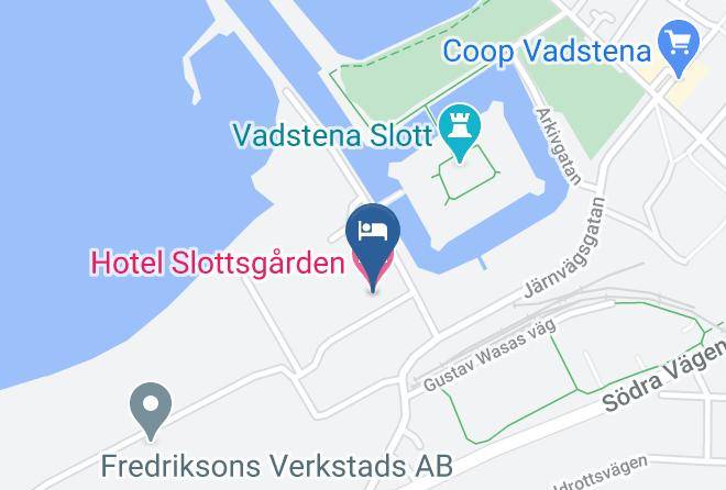 Vadstena - Hotel Slottsgarden Maps
