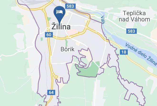 Zilina - Hotel Slovakia Zilina Maps