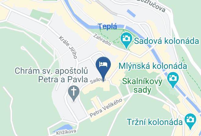 Carlsbad - Hotel Slovan Bohemia Lazne Karlovy Vary Maps