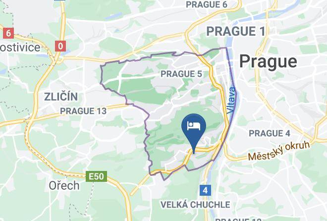 Prague - Hotel Smaragd Maps