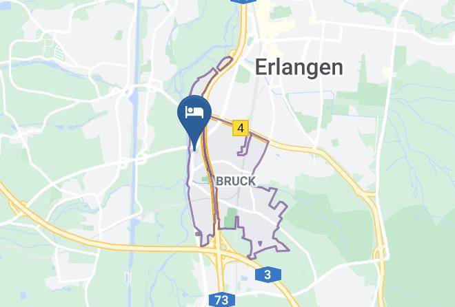 Erlangen - Hotel Smart Inn Maps