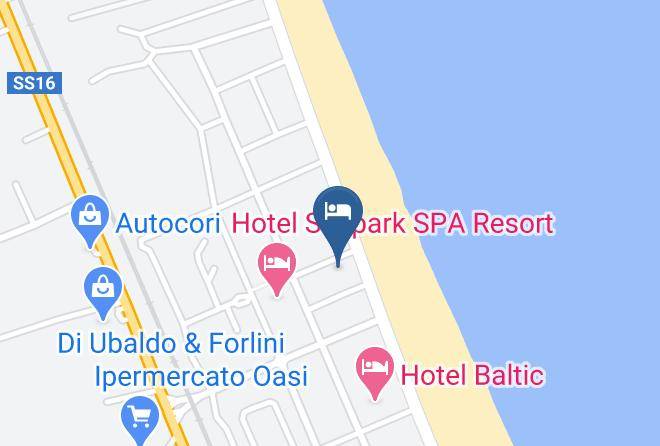 Teramo - Hotel Smeraldo Maps