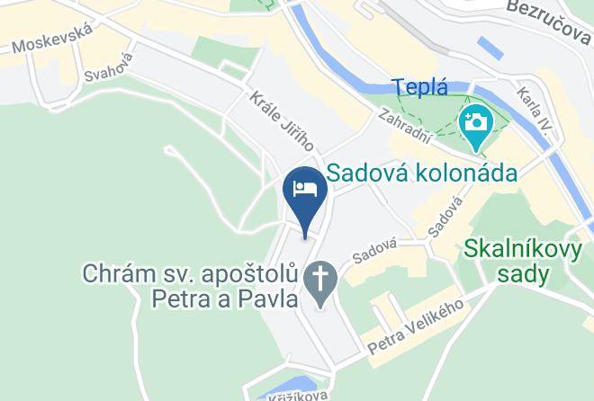 Carlsbad - Hotel Smetana Karlovy Vary Maps