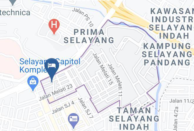 Gombak - Smile Hotel Selayang Point Maps