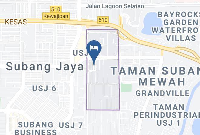 Petaling - Hotel Smile Usj Sentral Maps