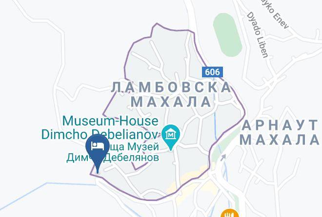 Koprivshtitsa - Hotel Smilovene Maps