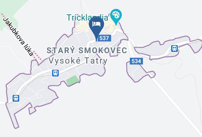 Poprad - Hotel Smokovec Maps