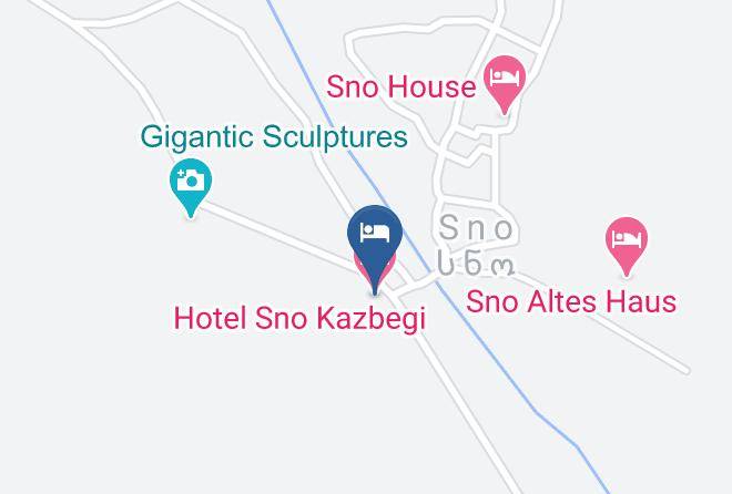Georgia - Hotel Sno Kazbegi Maps