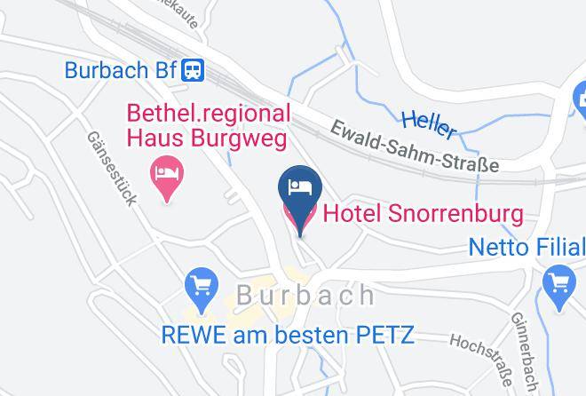 Hotel Snorrenburg Map