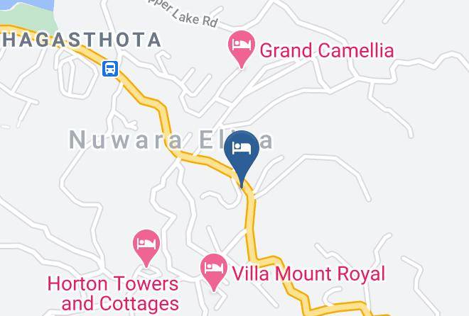 Kandy - Hotel Snow View Maps