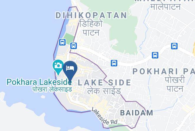 Pokhara - Hotel Snowland Maps