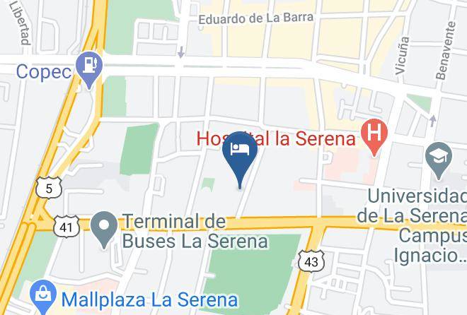 Hotel Soberania Map