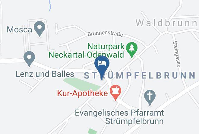 Neckar Odenwald Kreis - Hotel Sockenbacher Hof Waldbrunn Maps