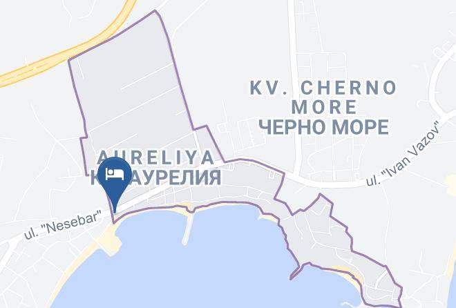 Hotel Sofia Beach Map