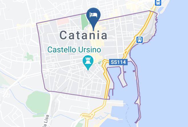 Catania - Hotel Sofia Maps