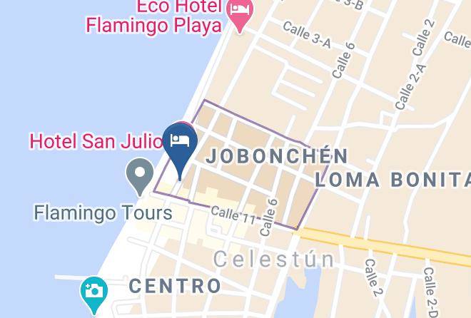 Celestun Municipality - Hotel Sofia Maps