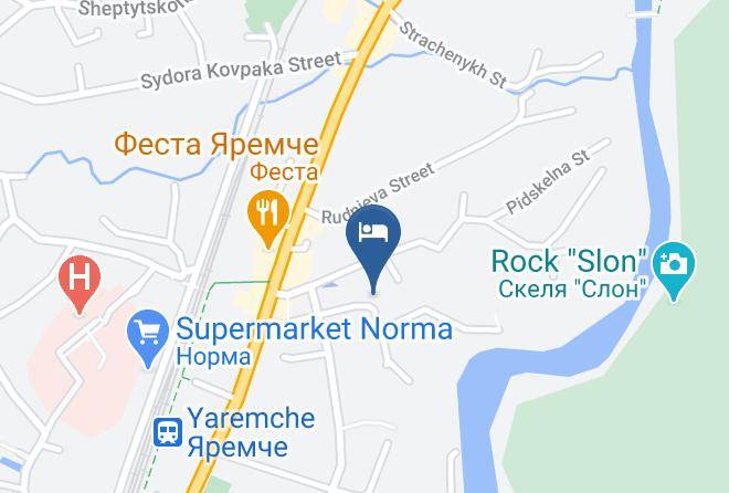 Yaremcha - Hotel Sofia Maps