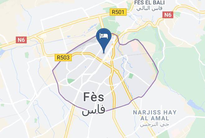 Fez - Hotel Sofia Maps