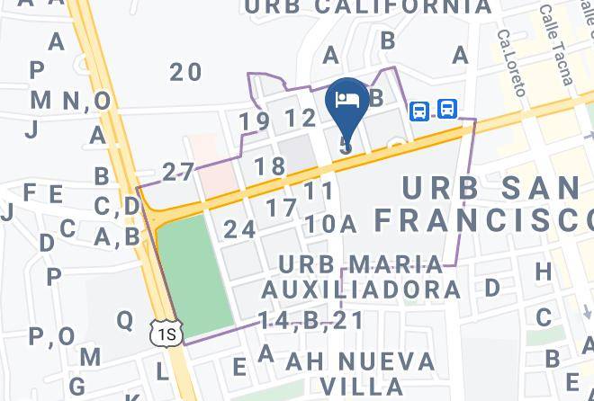 Ica - Hotel Sofia Hoteles En Ica Maps