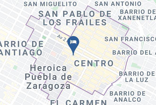 Heroica Puebla De Zaragoza Puebla - Hotel Sofia Puebla Maps