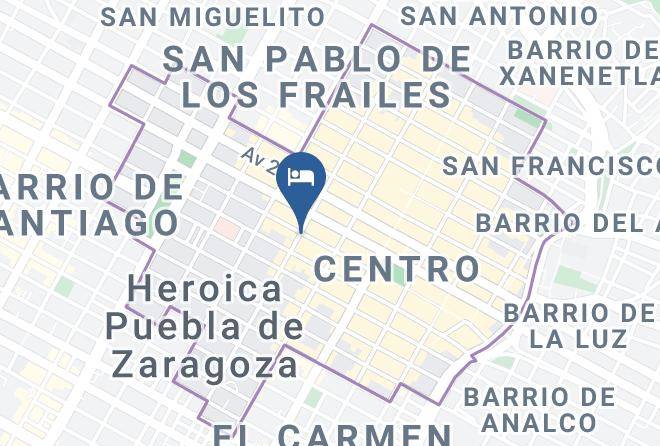 Heroica Puebla De Zaragoza Puebla - Hotel Sofia Unico Maps