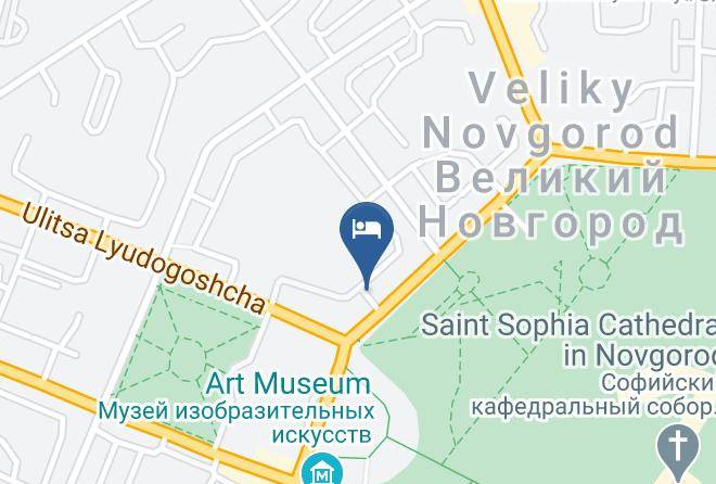 Velikiy Novgorod - Hotel Sofia Maps
