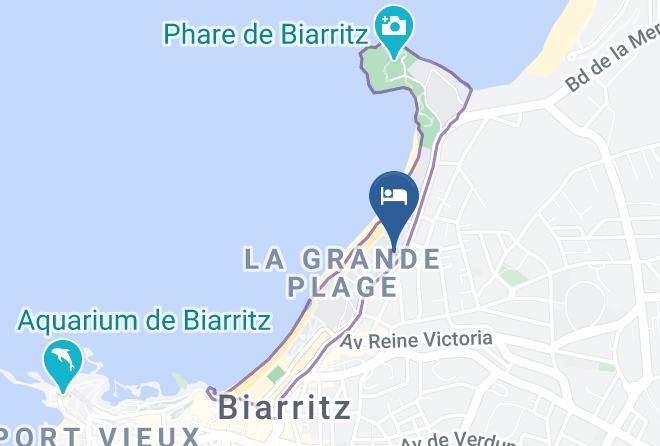 Pyrenees Atlantiques - Hotel Sofitel Biarritz Le Miramar Thalassa Sea & Spa Maps