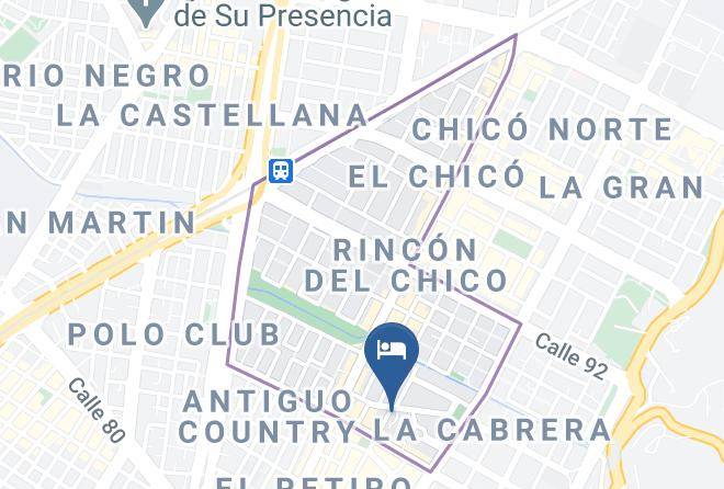 Bogota - Hotel Sofitel Bogota Victoria Regia Maps