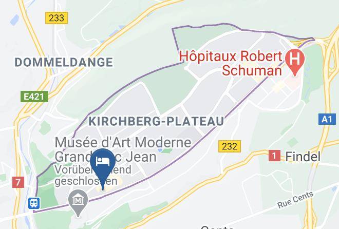 Luxembourg - Novotel Suites Luxembourg Maps