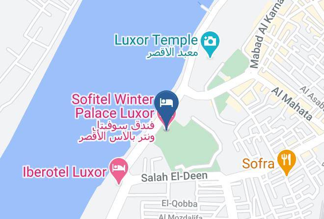 Luxor - Sofitel Winter Palace Luxor Maps