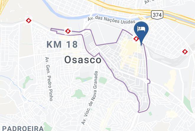 Osasco - Hotel Softy In Maps