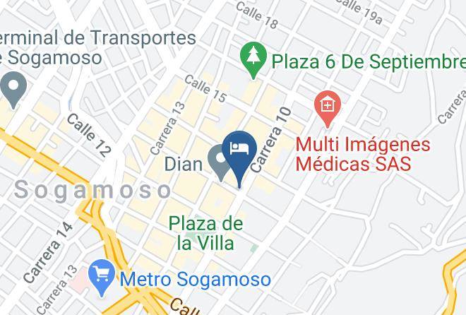 Sogamoso - Hotel Sogamoso Real Maps