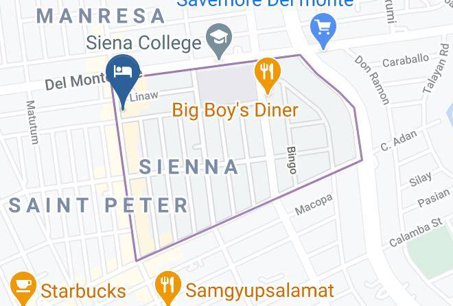 Metro Manila - Hotel Sogo Banawe Maps