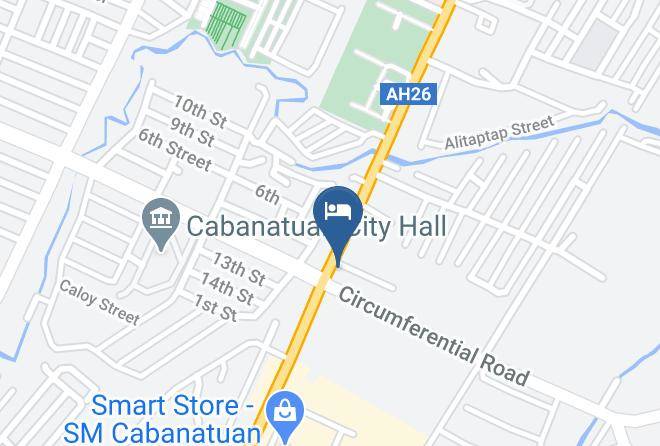 Nueva Ecija - Hotel Sogo Cabanatuan Maps