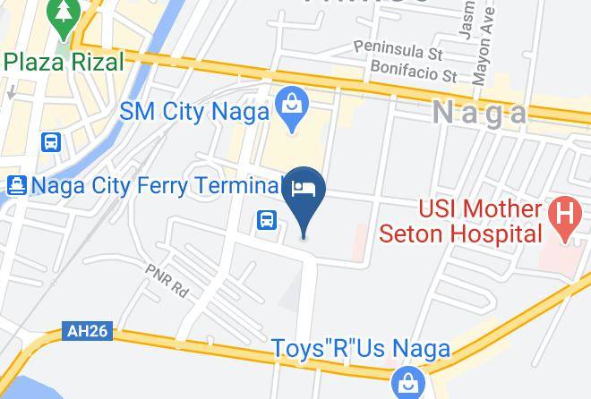 Camarines Sur - Hotel Sogo Naga Maps