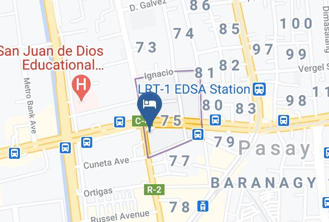 Metro Manila - Hotel Sogo Drive In Maps
