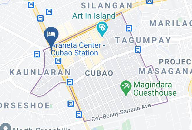 Metro Manila - Hotel Sogo Edsa Cubao Maps