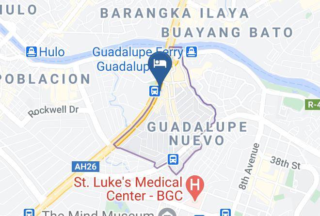 Metro Manila - Hotel Sogo Edsa Guadalupe Maps