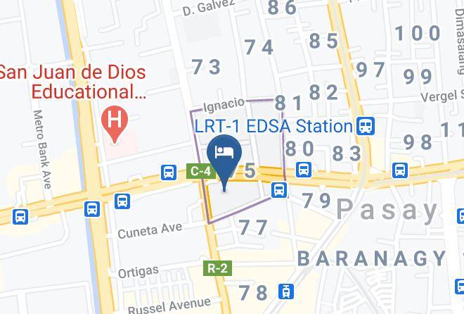 Metro Manila - Hotel Sogo Pasay Harrison Maps