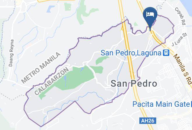 Laguna - Hotel Sogo San Pedro Maps