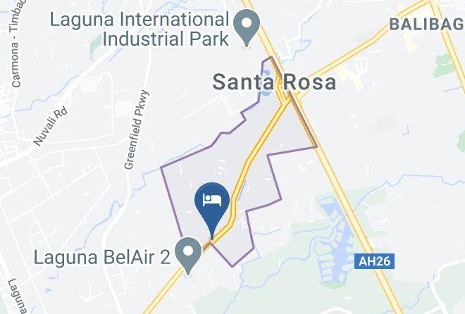 Laguna - Hotel Sogo Sta Rosa Maps