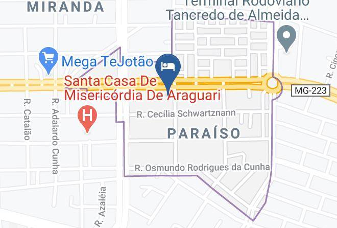 Araguari - Hotel Sograo Maps